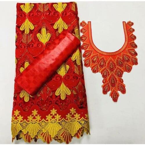 2.5+2.5 Yards Net Tulle Lace With Bazin Riche Fabrics 2021 Latest Guinea African Basin Wedding Prom Dresses Net Lace Fabrics