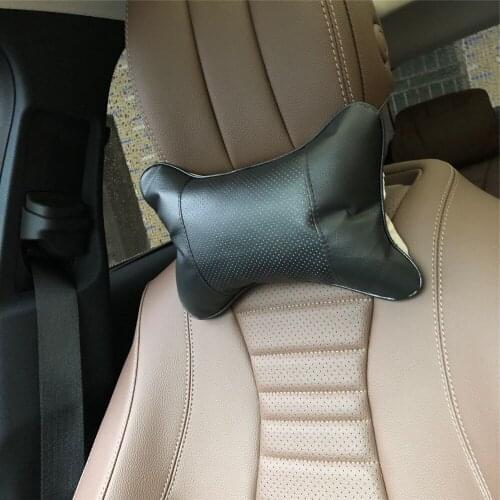 2pcs Car Neck Pillow Perforating Design case for Volkswagen Touran Phaeton Bora Lavida Lamando Beetle Magotan for Touareg