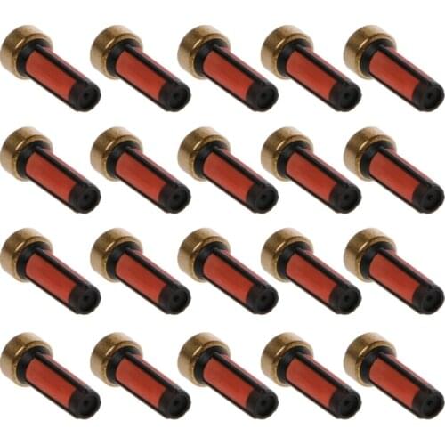 20 Pcs Fuel Injector Micro Basket Filter for audi GMC Injector Repair Kits