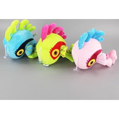 3colors High quality 25cm Murloc plush dolls lovely fish plush Stuffed toy Animal soft plush Toys