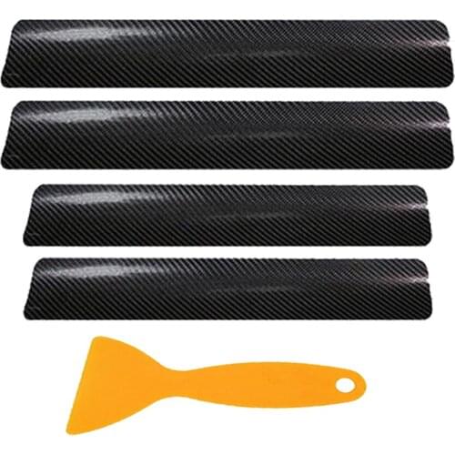 4 Pieces Car Doors Threshold Protective Films - Car 3D Car Sticky Pads