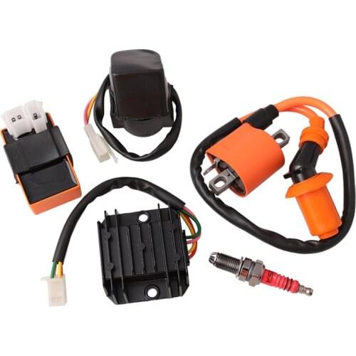 6 Pole Ignition Coil Relay Kit for Go Kart GY6 50cc 125cc 150cc