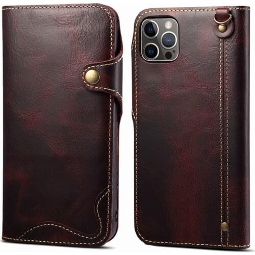 Brand Leather Case For iphone 12 Pro Max mini 11 SE 2020 XR X 8 7 6 6s Plus Luxury Flip Wallet Cover 6 S 11 Pro Max Phone Cases