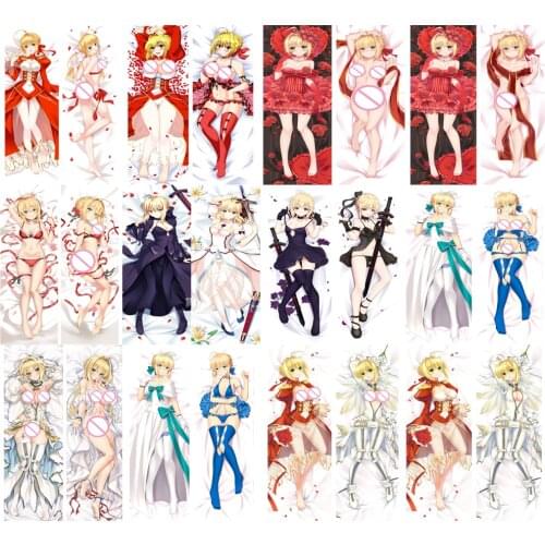 2017-sep Japanese Anime Fate/Grand Order Fate/Apocrypha Saber Nero Claudius Dakimakura pillow cover case hugging Body pillowcase