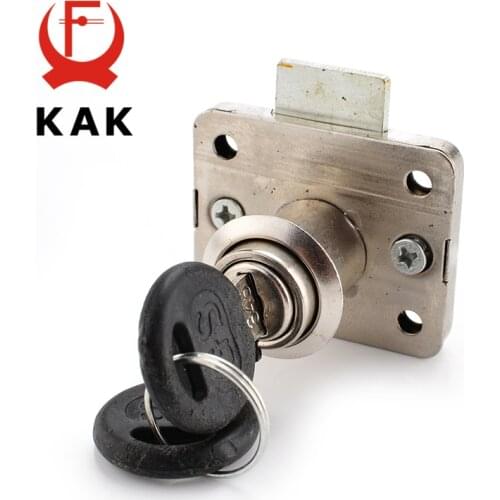 KAK-101 High-grade Desk Drawer Lock Wardrobe Locks Cabinet Locks Furniture Cam Locks