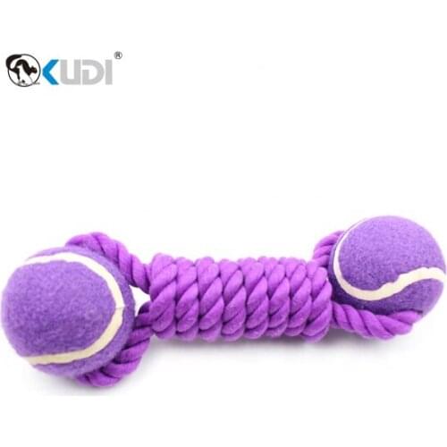 Dog Toys For Chewing Best Products Tennis Cotton Rope Pet Toy