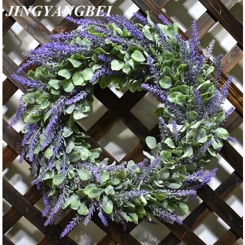 42cm Artificial flowers silk lavender wreath weeding decoration for the head take photo fashion single product