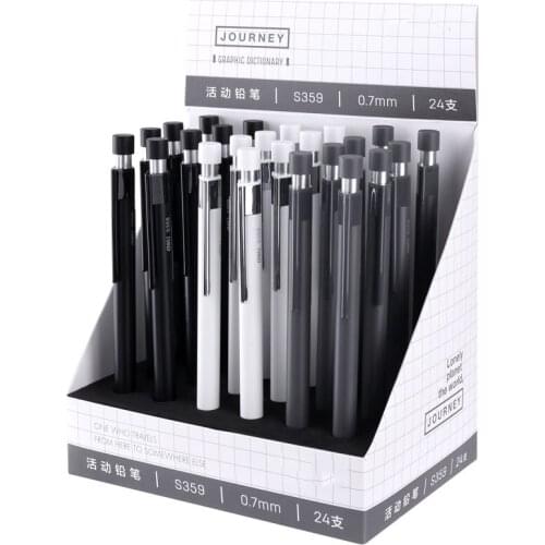 3PCS Full Metal Mechanical Pencil 0.5mm/0.7mmHigh Quality Automatic Pencils Writing School Pencils Office Supplies stationery