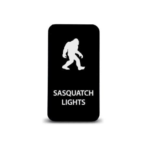 SASQUATCH LIGHTS push Switch Button LED with Wires For Land Fortuner Tacoma