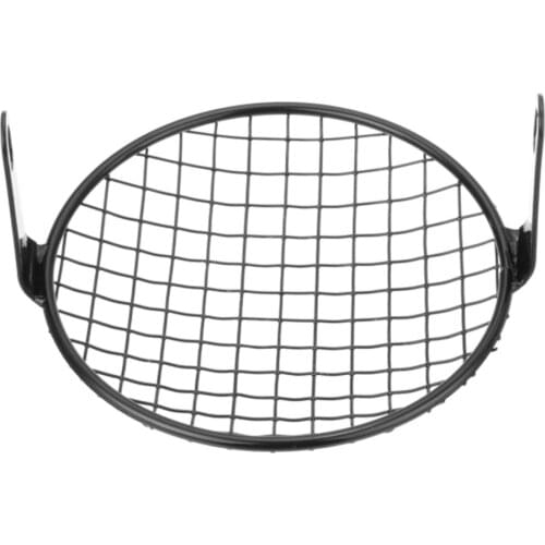 Square Diamond Large Lampshade Metal Cover Motor Parts Baboon Modified Retro Motorcycle Tools Mask Protector Guards