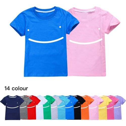 Summer Kids dreamwastaken Short Sleeve T-shirt Cotton Tshirts Girls Clothes for Big Boys Tee Costumes Kawaii Christmas Shirt