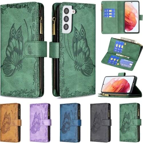 Cute Pattern Cases For armor Samsung S21 Protector Cool sFor Samsung Galaxy capinha S21 FE Ultra 5G Plus Book Wallet Phone Case