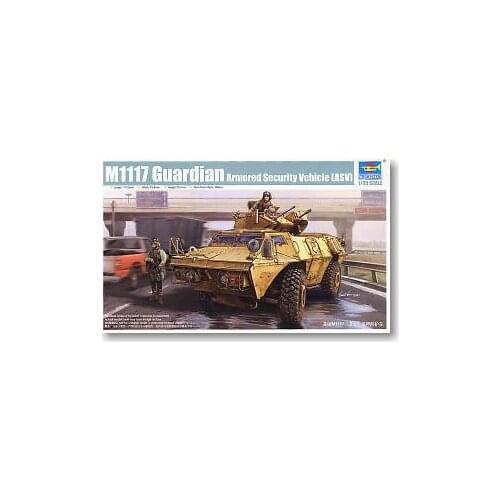 Trumpeter 1/35 scale model 01541 M1117 Guardian 4X4 wheeled armored patrol car