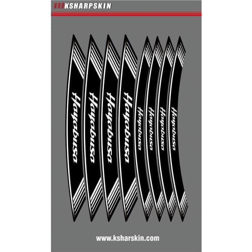 Tire modified motorcycle sticker inner wheel reflective personality wheel decorative decal for SUZUKI Hayabusa stickers gsx1300r