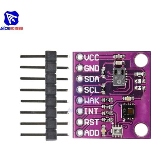 CCS811+HDC1080+BMP280 Carbon Dioxide Temperature and Humidity Height Three-in-one Sensor Module Winder