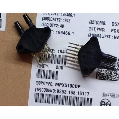 10pcs/lot New and original MPX5100DP MPX5100D MPX5100 Pressure Sensor 14.5 PSI 100 kPa 6-SIP Module