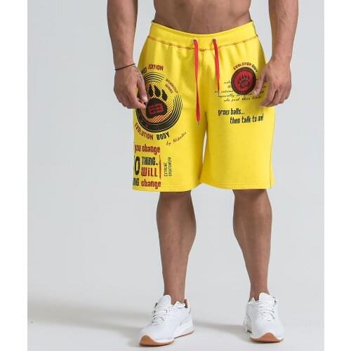 2018 Mens Casual Summer Shorts Sexy Sweatpants Male Fitness Bodybuilding Workout Man Fashion Short pants