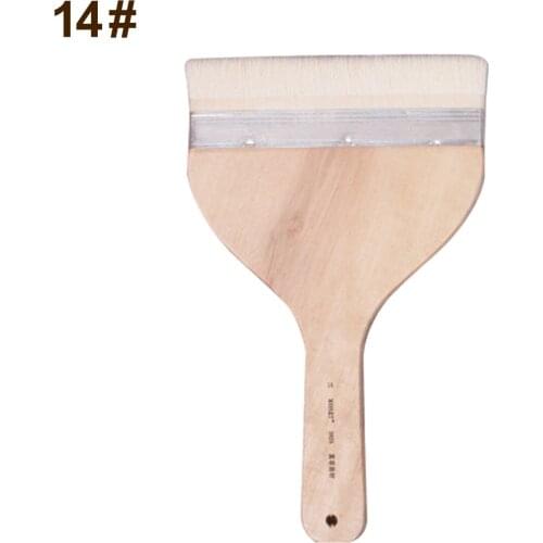 Soft Hair Wooden Handle Water-color Painting Brush Professional Paint Brush Large Size for Acrylic Gouache Painting Art Supplies