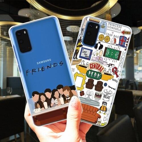 Central Perk Coffee Friends TV Show Soft Silicone Case Cover For Samsung Galaxy S20 S10 S9 S8 Plus S6 S7 Edge S20 Ultra S10E