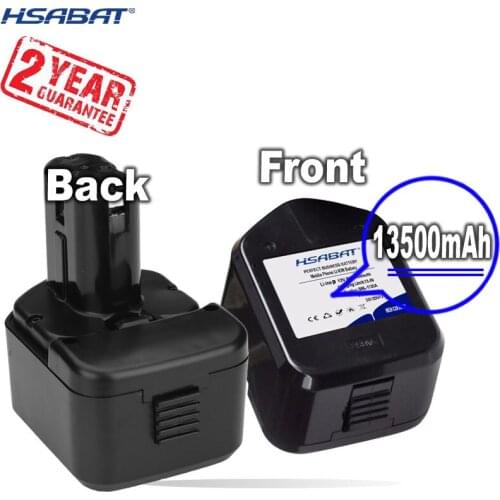 New Arrival [ HSABAT ] 13500mAh Replacement Battery for Hitachi EB1214S EB1214L EB1230HL EB1230R EB1230X EB1233X