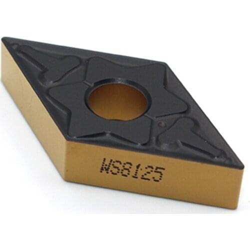 10pcs WS8125 DNMG150404 TM WS8125 DNMG150408 TM External turning tool Tungsten Carbide Insert Lathe Cutter Tool for Steel