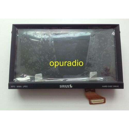LCD monitor with touch screen digitizer complete display with ribbon for Chrysler Jeep Mygig Sirius hard disk drive audio