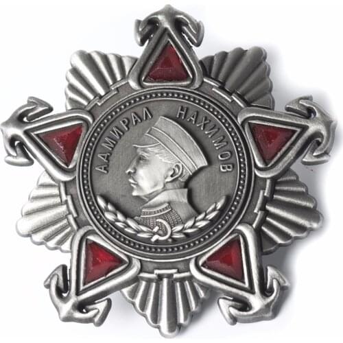 WWII SOVIET UNION USSR 2ND PAVEL NASIMOV MEDAL AWARD ORDER BADGE Military Store 5605101