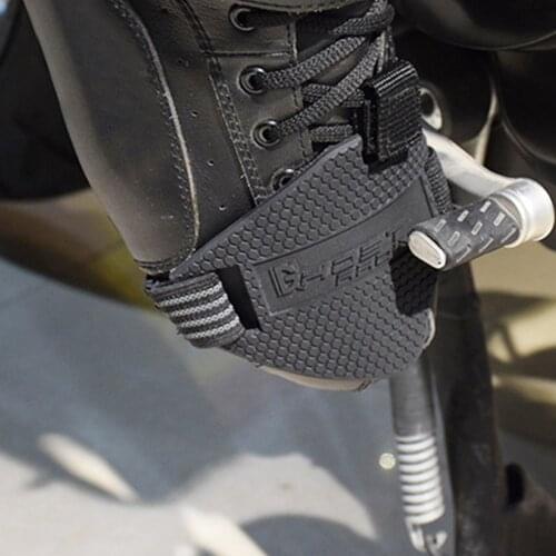 1PCS Black Motorcycle Shoes Protective Motorbike Moto Gear Shifter Men Shoe Boots Protector Shift Sock Boot Cover Shifter Guards