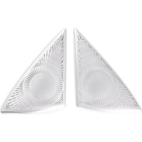 Car Door Audio Speaker Tweeters Net Cover Trim Accessories for Mercedes Benz S Class W221 2008-2013