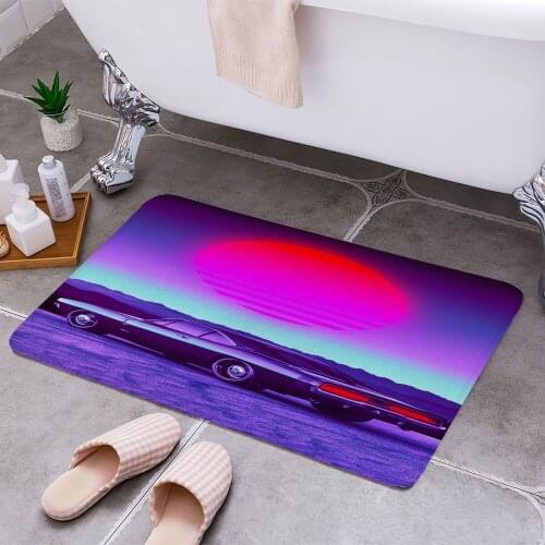 Dodge charger car Carpet Areas Rug Non-slip Floor Mat Rug 3D Printing Living Room Bedroom Door Mat Home Decoration