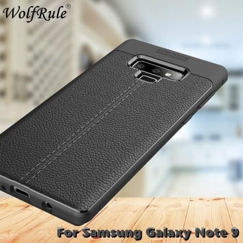 For Samsung Galaxy Note 9 Case Cover Galaxy Note 9 6.3" Silicone Leather Design Case For Samsung Galaxy Note 9 Phone Cover Capas