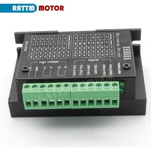 TB6600 stepper motor Driver Controller 4A 9~42V TTL 16 Micro-Step CNC 1 Axis new upgraded version of the 42/57/86 stepper motor