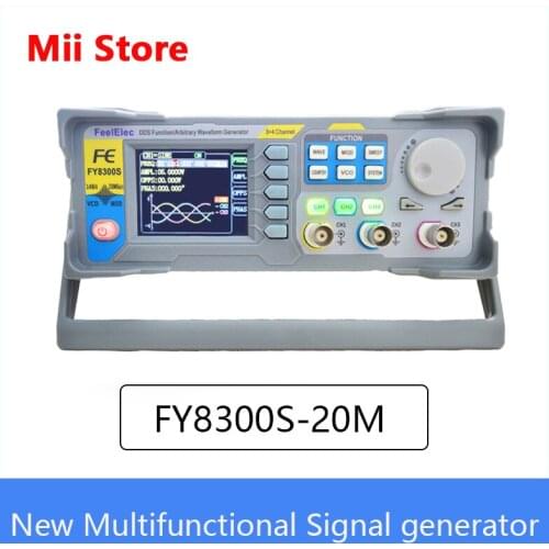 FY8300S-20Mhz Three channel Waveform Function Signal Generators,with Ultra-fine waveform dynamic waveform display