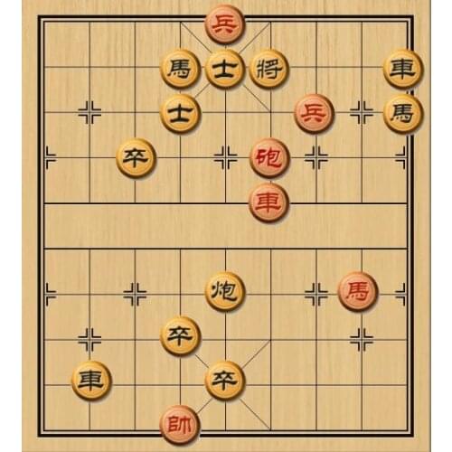 Room escape Chinese chess props real life room escape mysterious door game tool