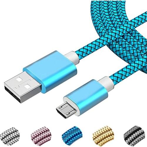 Micro USB Data Sync Fast Charge Cable For Samsung J3 J5 J7 2017S10 S8 S9 A30 A50 A70 Tpye C Phone Charger Data Cable