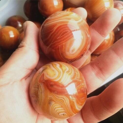 Sardonyx quartz crystal ball gemstones natural fashion sphere mineral stone spiritual healing reiki decoracion hogar moderno