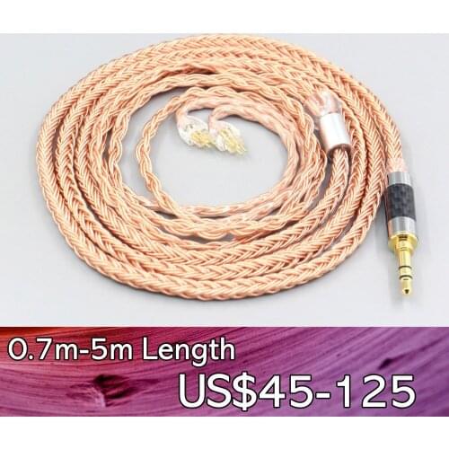 LN007661 XLR 2.5mmBalanced 16 Core 99% 7N OCC Earphone Cable For HiFiMan RE2000 Topology Diaphragm Dynamic Driver