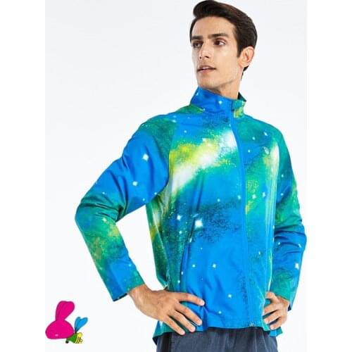 Men Hot Sweat Jacket Running Jacket Jogging Sports Sportswear Training Fitness Exercise Gym Jacket Long Sleeve Cycling Bike