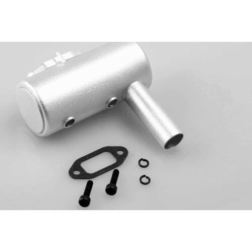 NEW DLE20 Gasoline Engine Side Muffler Exhaust Pipe / Side Install