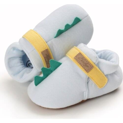 Autumn Spring Infant Toddler Shoes Baby Girls Boys Dinosaur Cotton Shoes Soft Bottom Non-slip High Quality Baby First Walkers