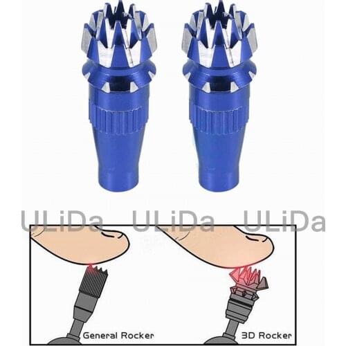 M3 M4 3mm 4mm 3D Rocker head Double layer Antislip Transmitter Stick for Futaba Walkera Wfly Radiolink Remote control