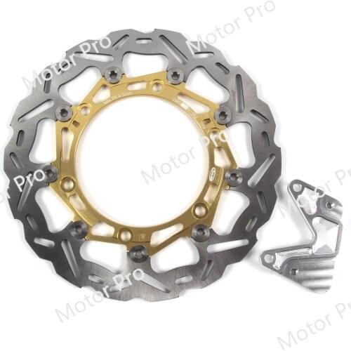 Front Brake Disc For Honda FORZA 250 2008 2009 2010 Oversize Motorcycle Accessories Brake Disk Rotor CNC Aluminum 08 09 10 BLACK