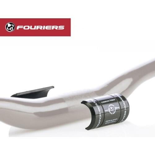 FOURIERS UD Carbon Bike Handlebar Shim Converter 31.8mm to 26mm Shim Stem Bar Bore Adapter Width 60mm