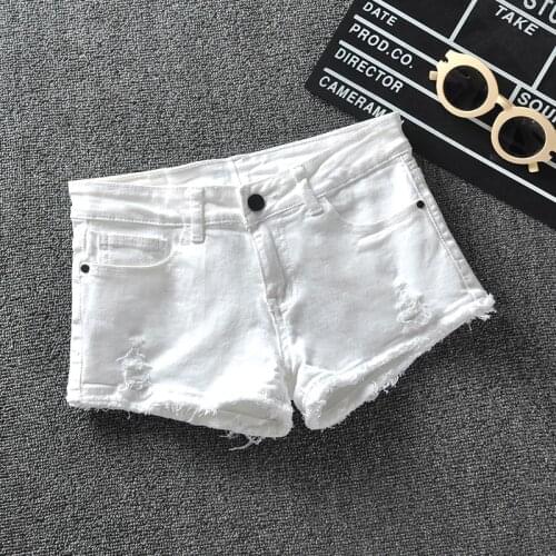 New Korean 2021 Summer Fashion Denim Shorts Women Low Waist Straight Shorts Streetwear Causal Vintage Female Short Jeans Mujer