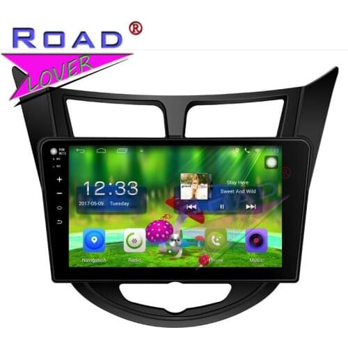 TOPNAVI Android 6.0 2G+32GB Quad Core 10.1" Car Media Center Radio For Hyundai Verna Stereo GPS Navigation Automagnitol Player