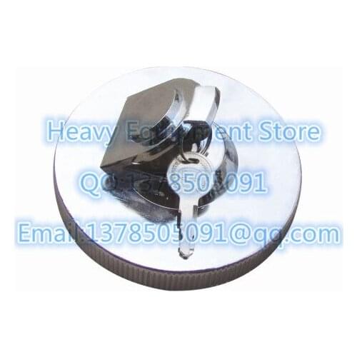 Locking Fuel Cap with 2 Key For Kobelco Mini Excavator Models SR Series Kato Sumitomo PW20P01282P1 FSG80-0078