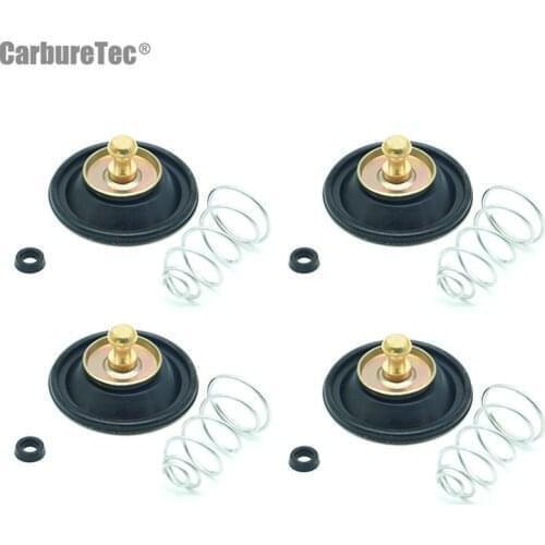 4 Carburetor Air Cut Off Valve Sets Spring for HONDA CB650C Custom 1980 CB750C Custom 80-82 CB750F Super Sport 80-82