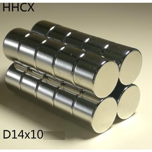 50pcs/lot Disk magnet 14x10 N35 Magnet 14*10 Magnets for speaker