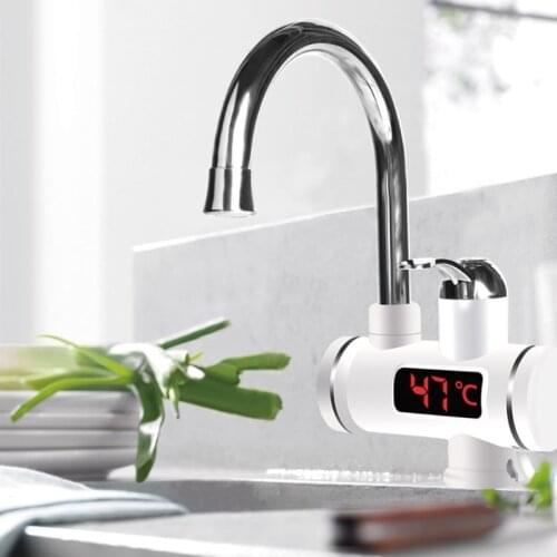 Emperature Display Instant Hot Water Faucet Electric Tap Water Instant Faucet