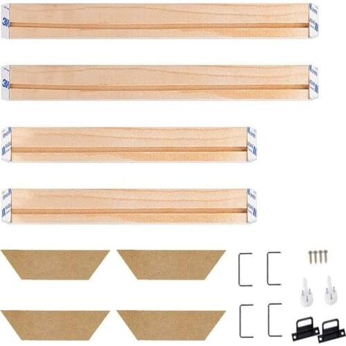 Wood Stretcher Bars Painting Canvas Wooden Frame for Gallery Wrap Oil Painting, Painting Stretcher Bars DIY, Canvas Mounting Fra